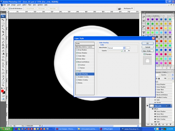 Creation of leaf icon: Step 10